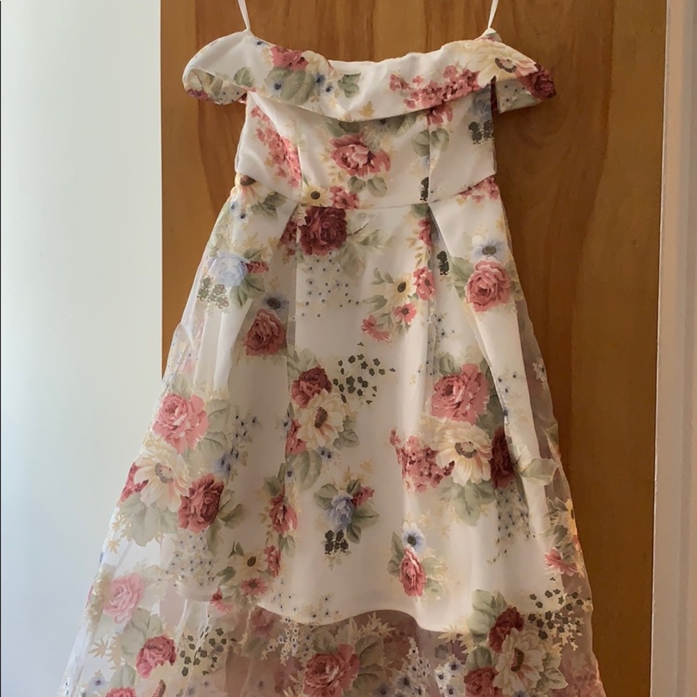 Off the shoulder dress